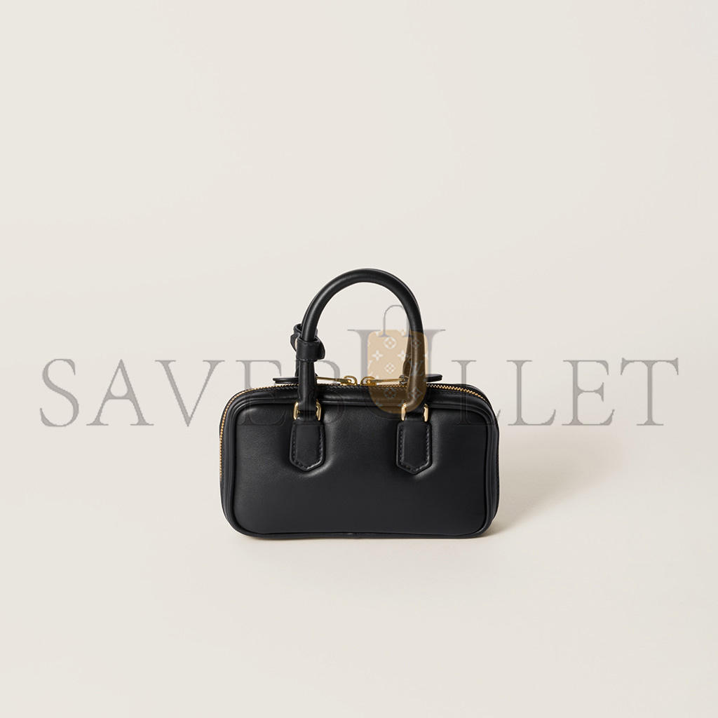 M1v M1v arcadie leather mini-bag 5bp088 (19*10*5cm)